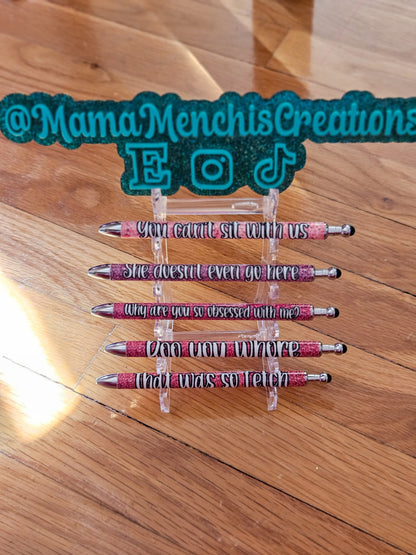 Mean Girls Refillable Retractable Gel Pen