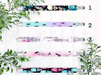 Pastel Goth Refillable Retractable Gel Pen