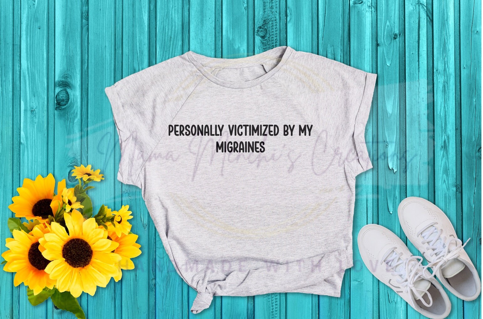 Personally Victimized By My Migraines PNG SVG Digital Download