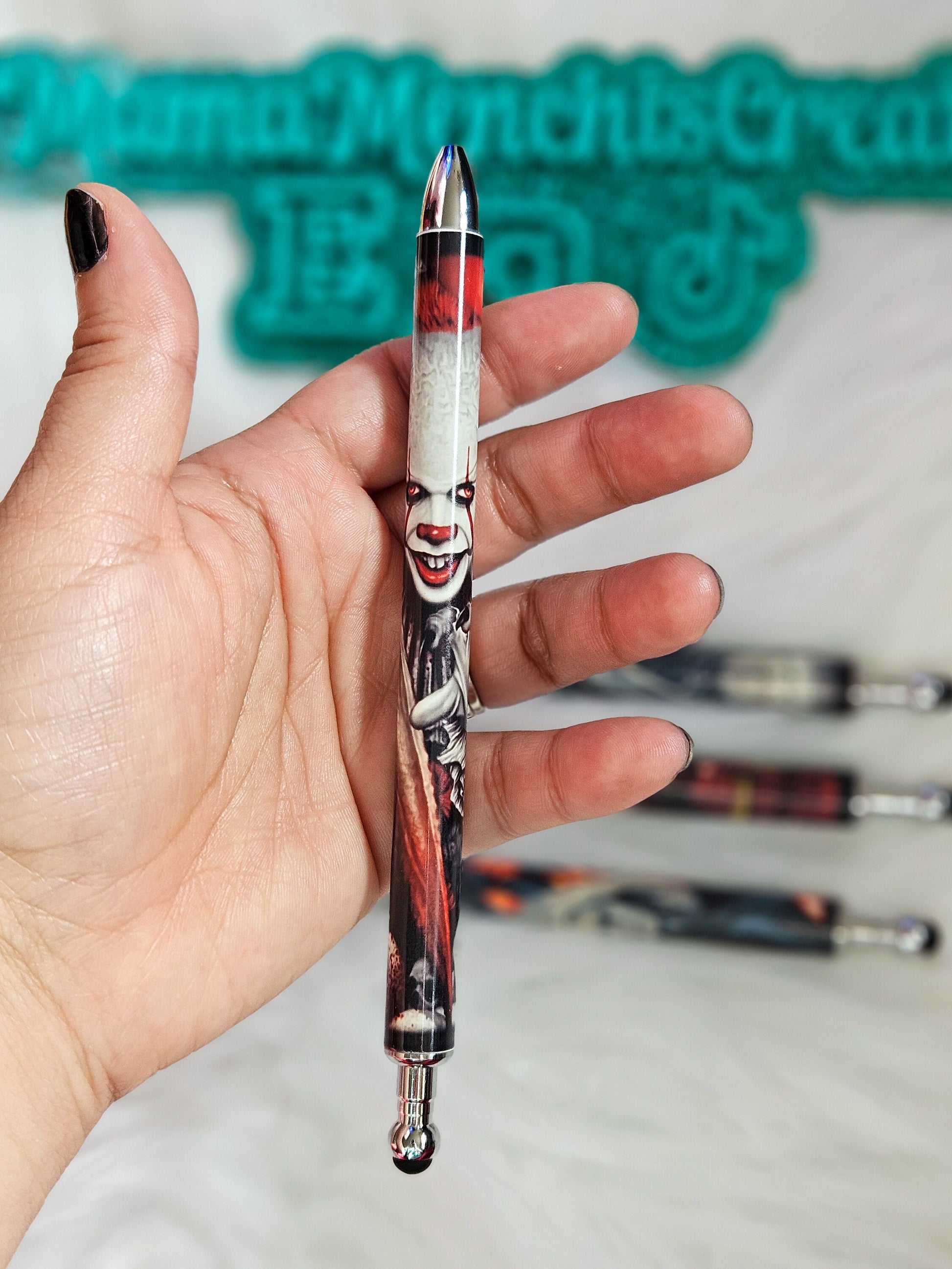 Horror Gang Refillable Retractable Gel Pen