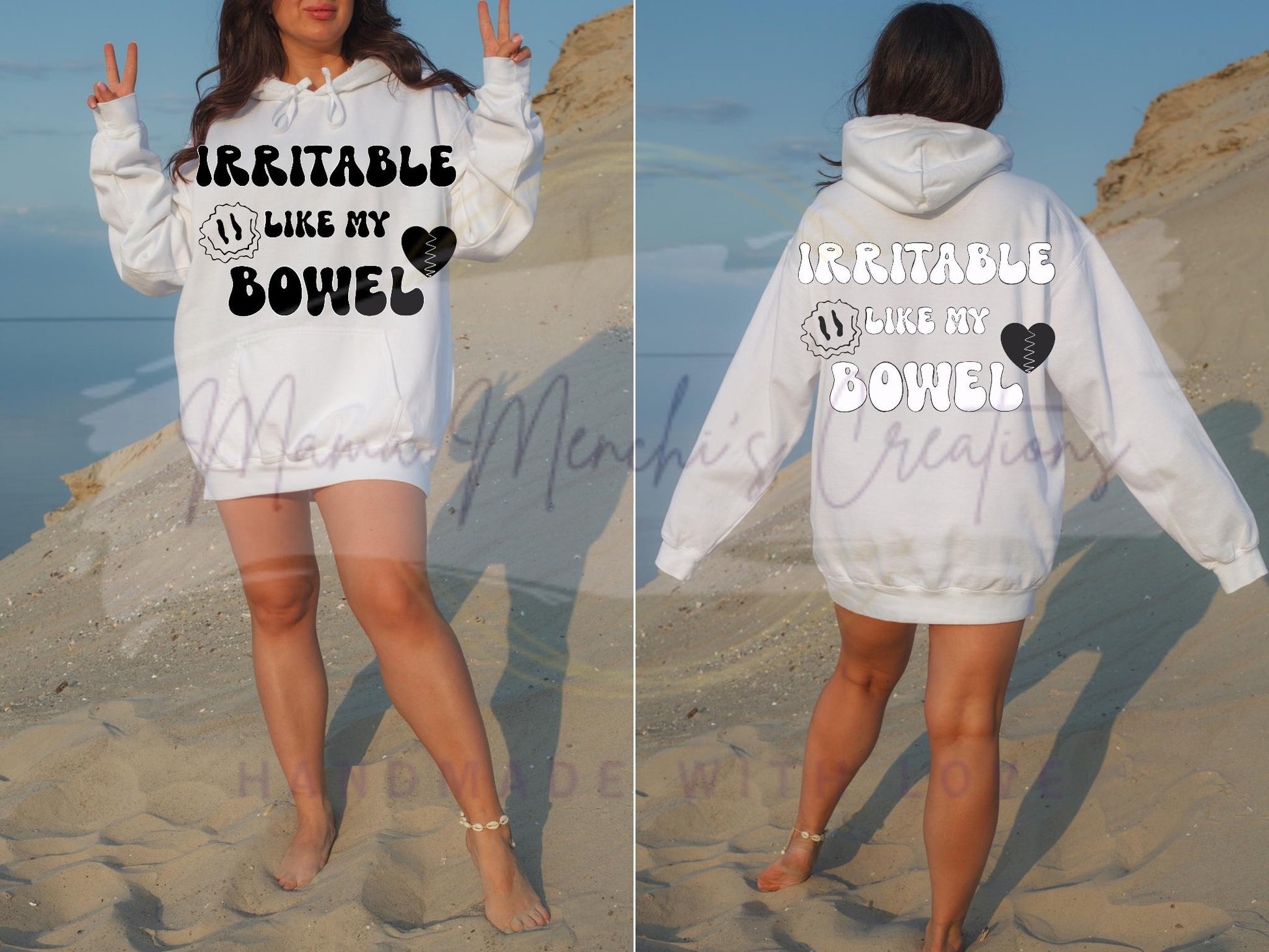 Irritable Like My Bowel sublimation DTF Hand Drawn PNG Digital Download