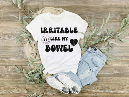 Irritable Like My Bowel sublimation DTF Hand Drawn PNG Digital Download