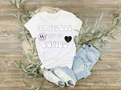 Irritable Like My Bowel sublimation DTF Hand Drawn PNG Digital Download