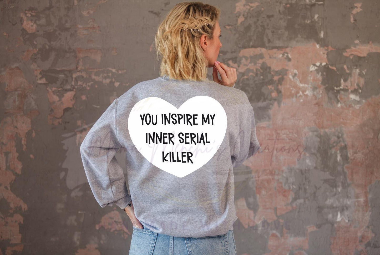 Inner Serial Killer Sarcastic Sublimation PNG Digital Download