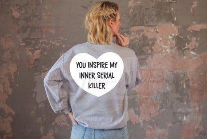 Inner Serial Killer Sarcastic Sublimation PNG Digital Download