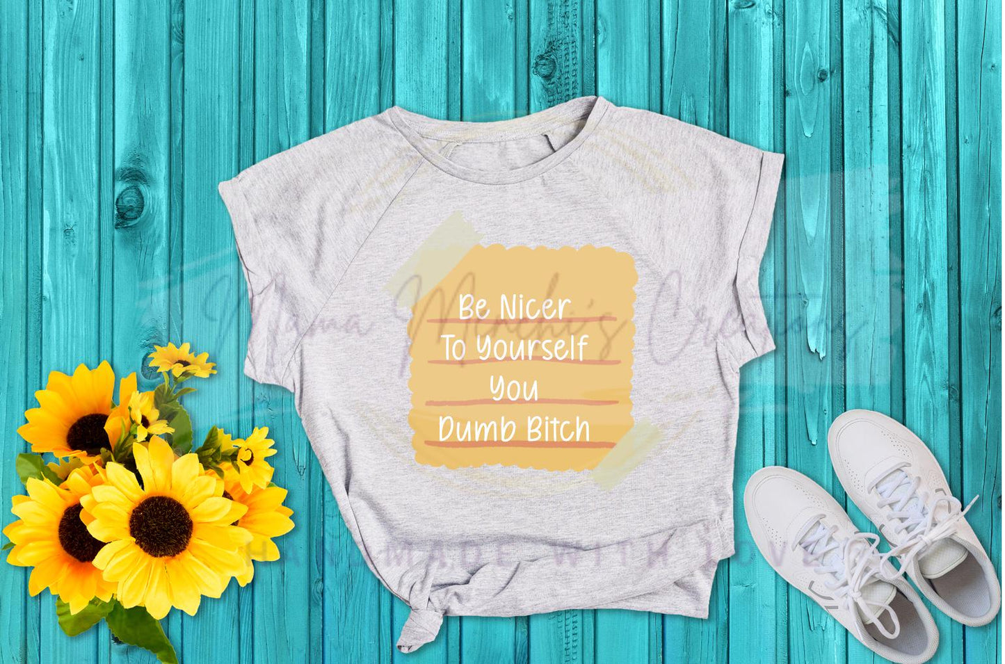 Self Love Be Nicer to Yourself Sublimation PNG Digital Download