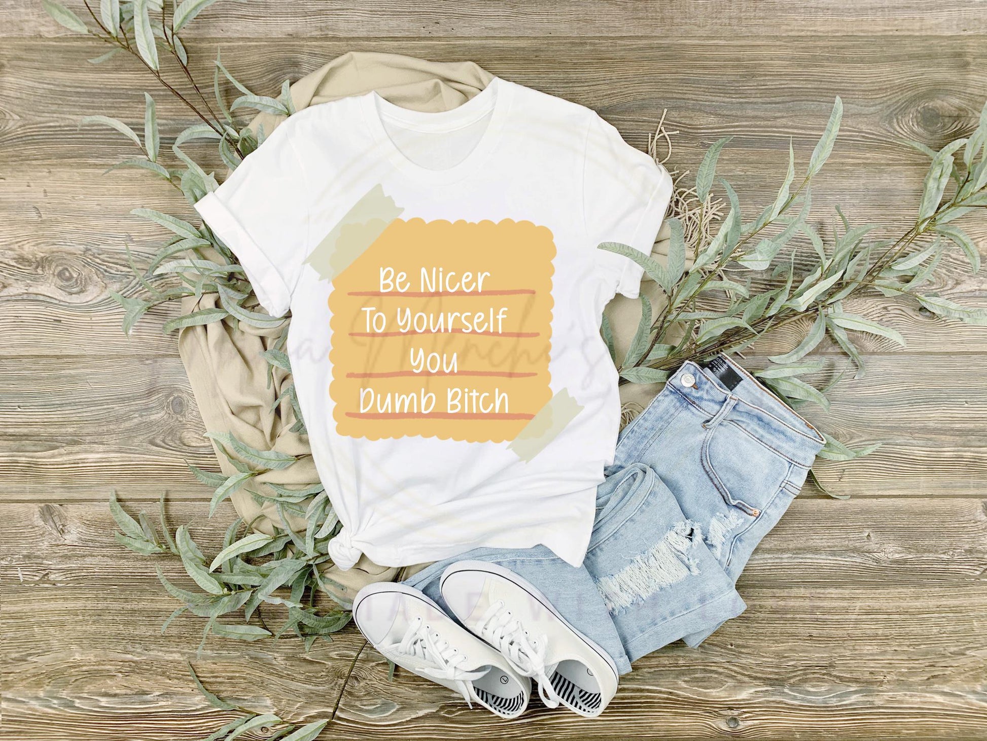 Self Love Be Nicer to Yourself Sublimation PNG Digital Download