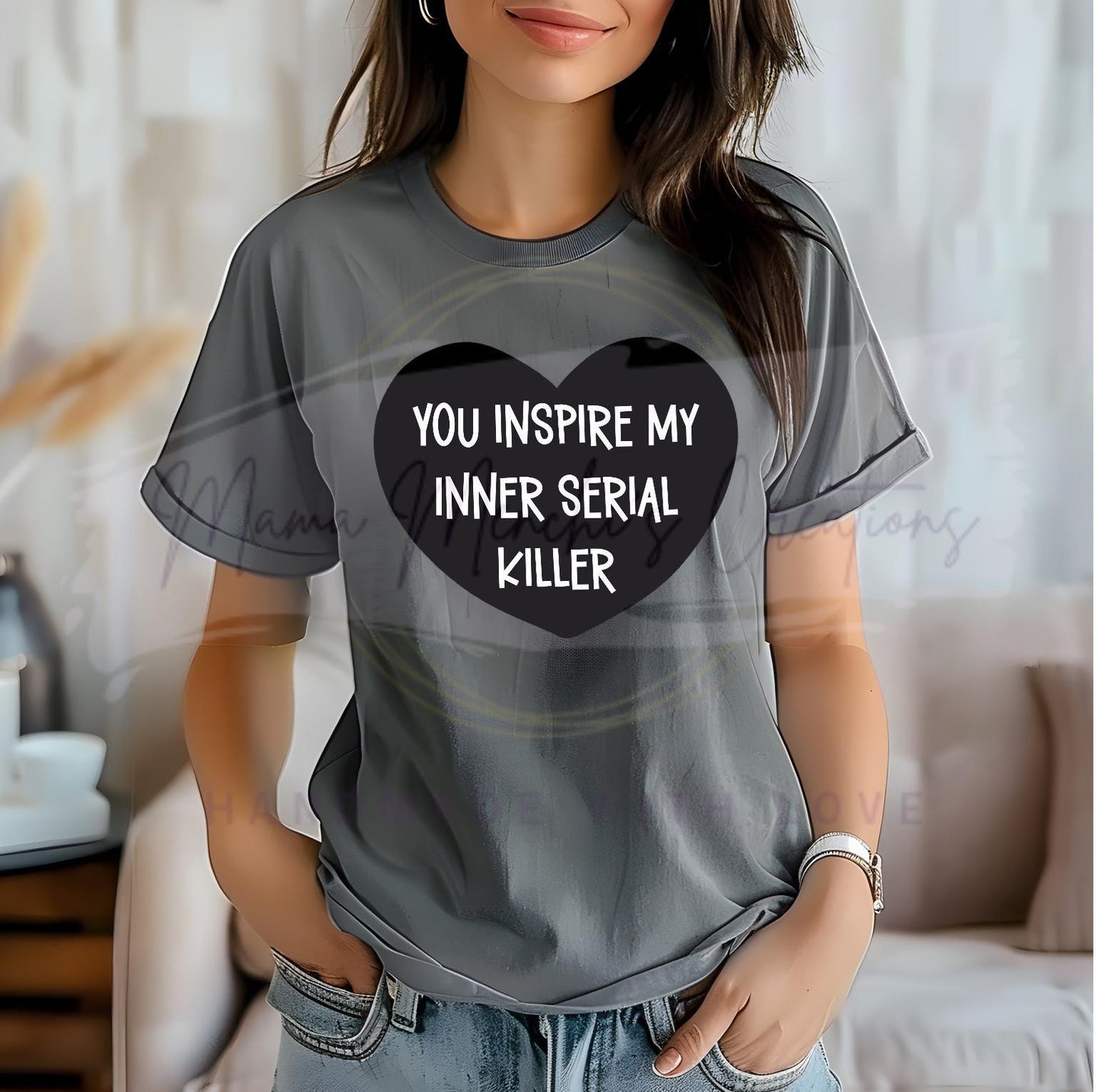 Inner Serial Killer Sarcastic Sublimation PNG Digital Download