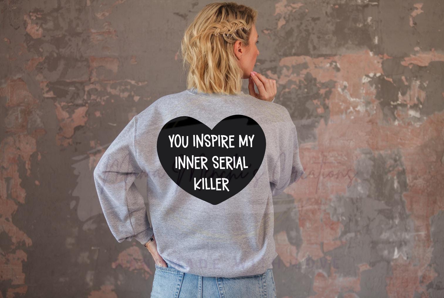 Inner Serial Killer Sarcastic Sublimation PNG Digital Download