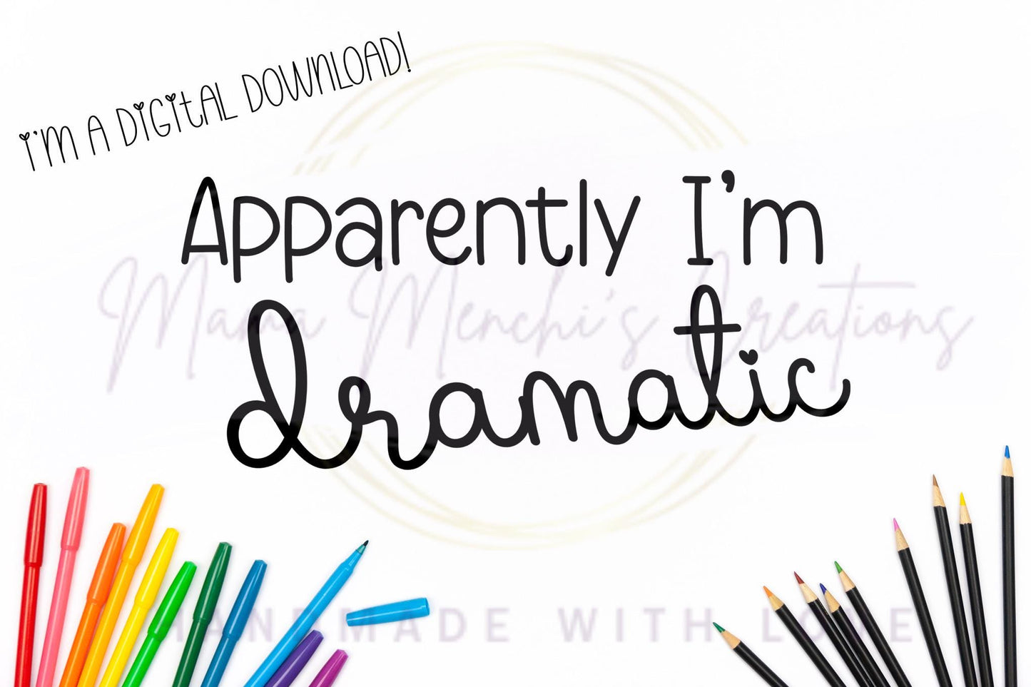Dramatic Sublimation PNG Digital Download