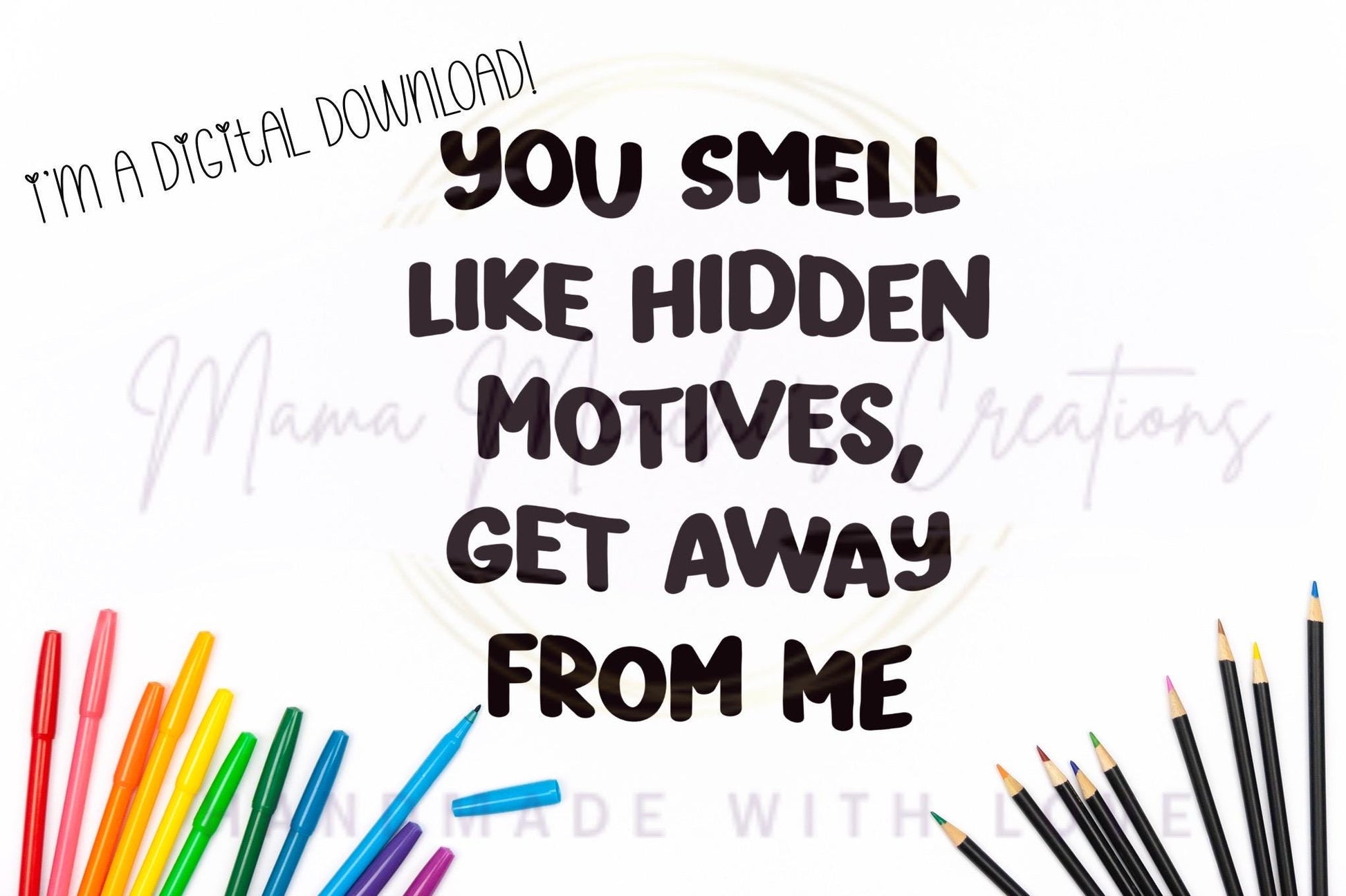Hidden Motives PNG SVG Digital Download