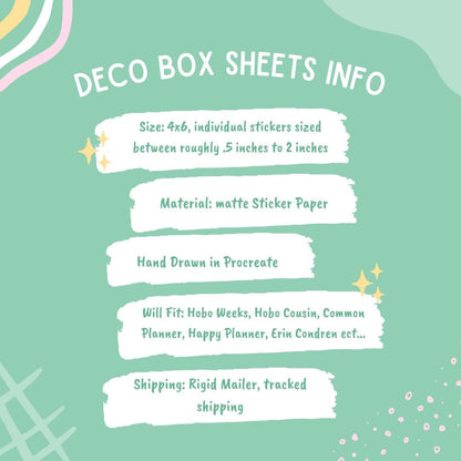 Mermaid Scales Mermaid Lover Bujo Journal Planner deco Sticker Matte Sheet