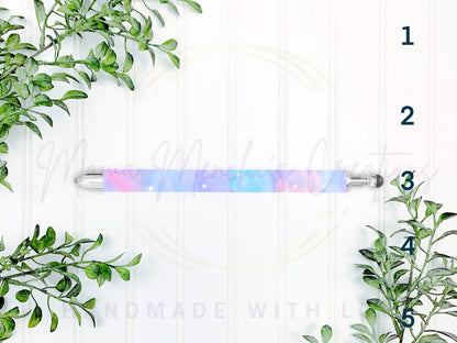 Pastel Summer Goth Refillable Retractable Gel Pen