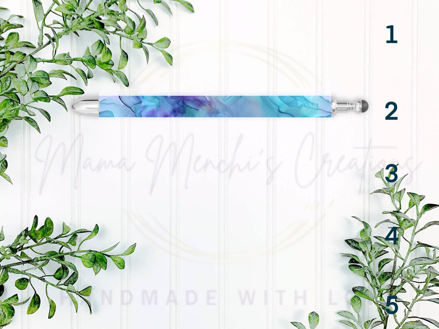 Crystal Witch Refillable Retractable Gel Pen