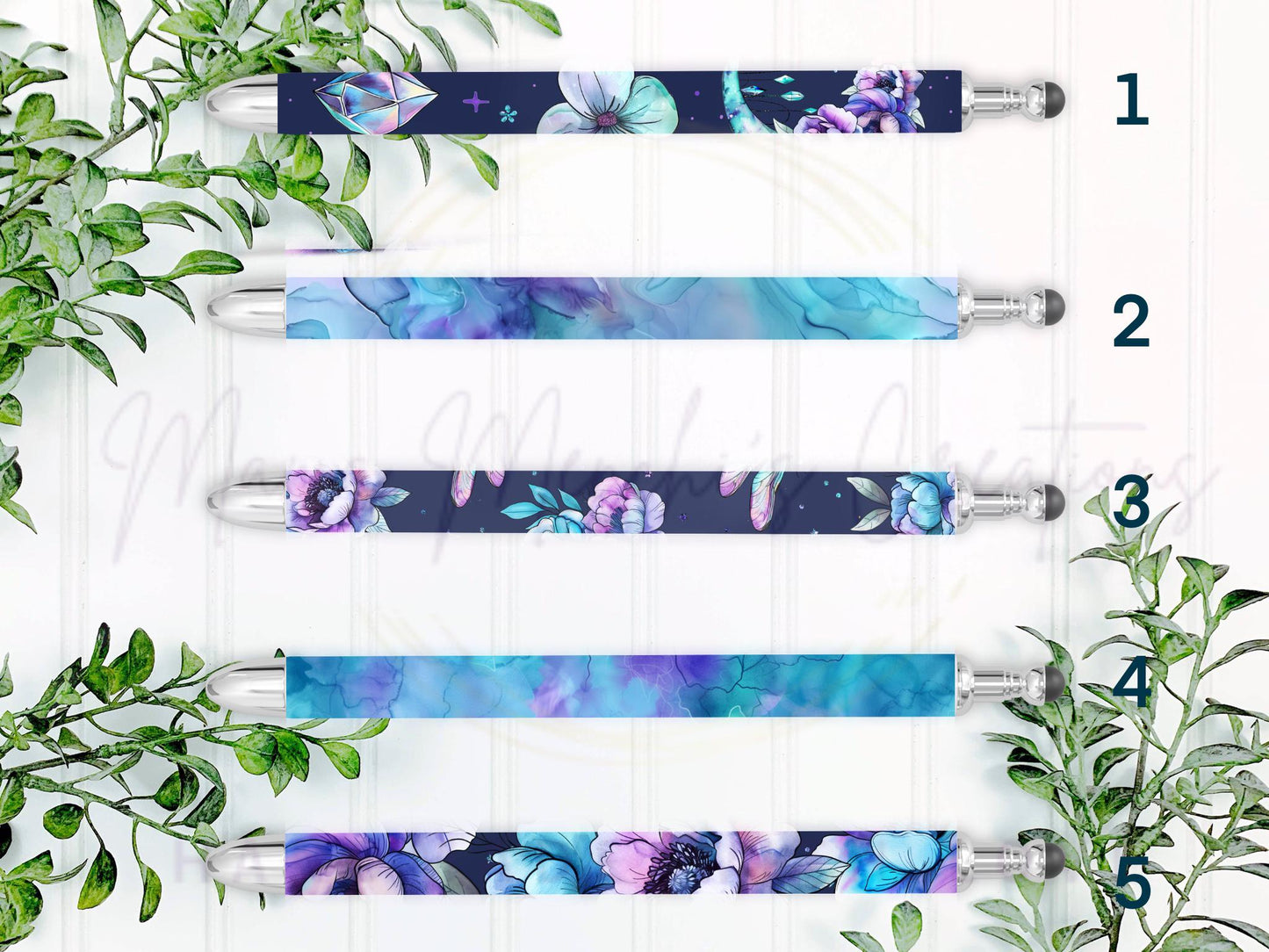 Crystal Witch Refillable Retractable Gel Pen