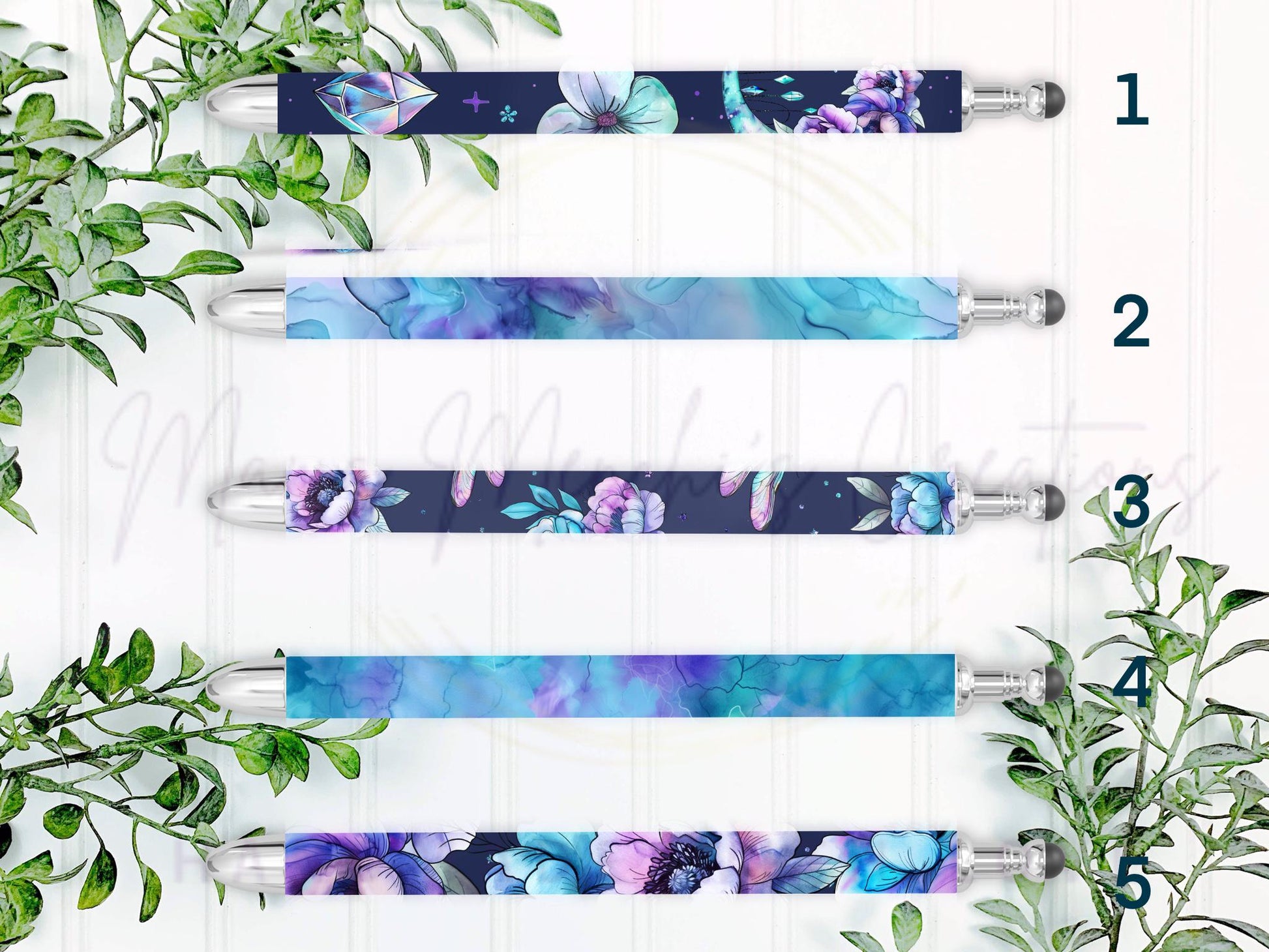 Crystal Witch Refillable Retractable Gel Pen