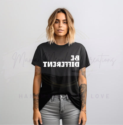 Be Different Sublimation PNG SVG Digital Download