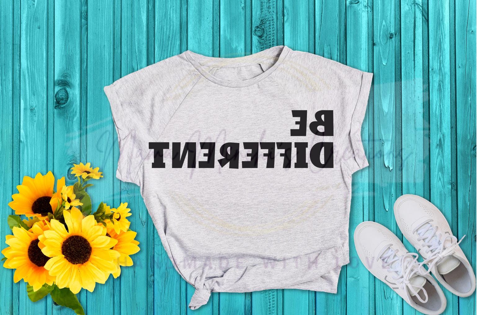 Be Different Sublimation PNG SVG Digital Download