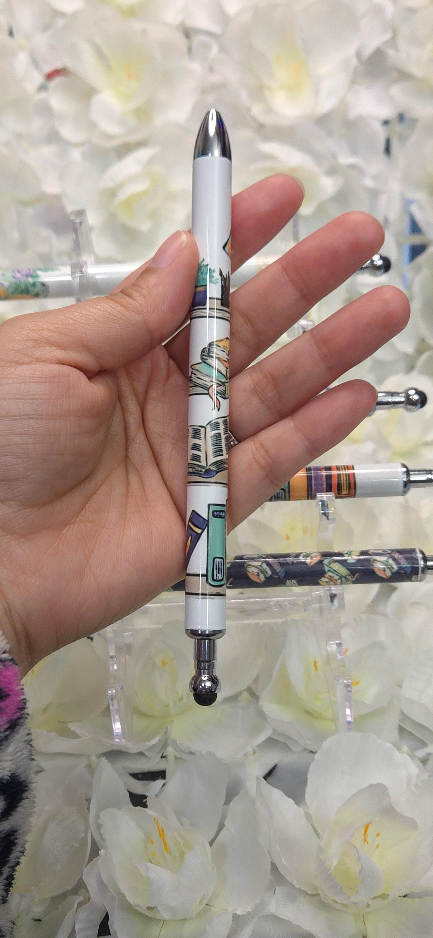 Book Lover Reader Bookish Vibes Refillable Retractable Gel Pen