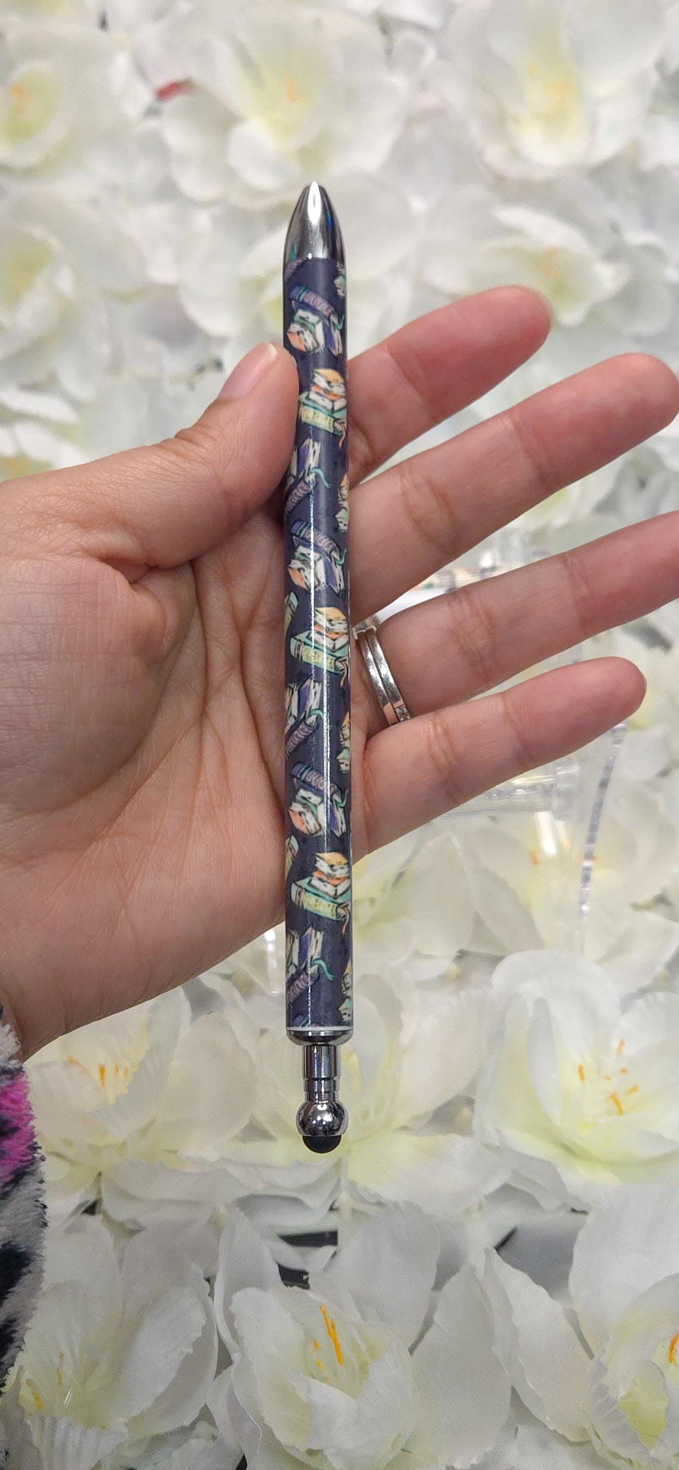 Book Lover Reader Bookish Vibes Refillable Retractable Gel Pen