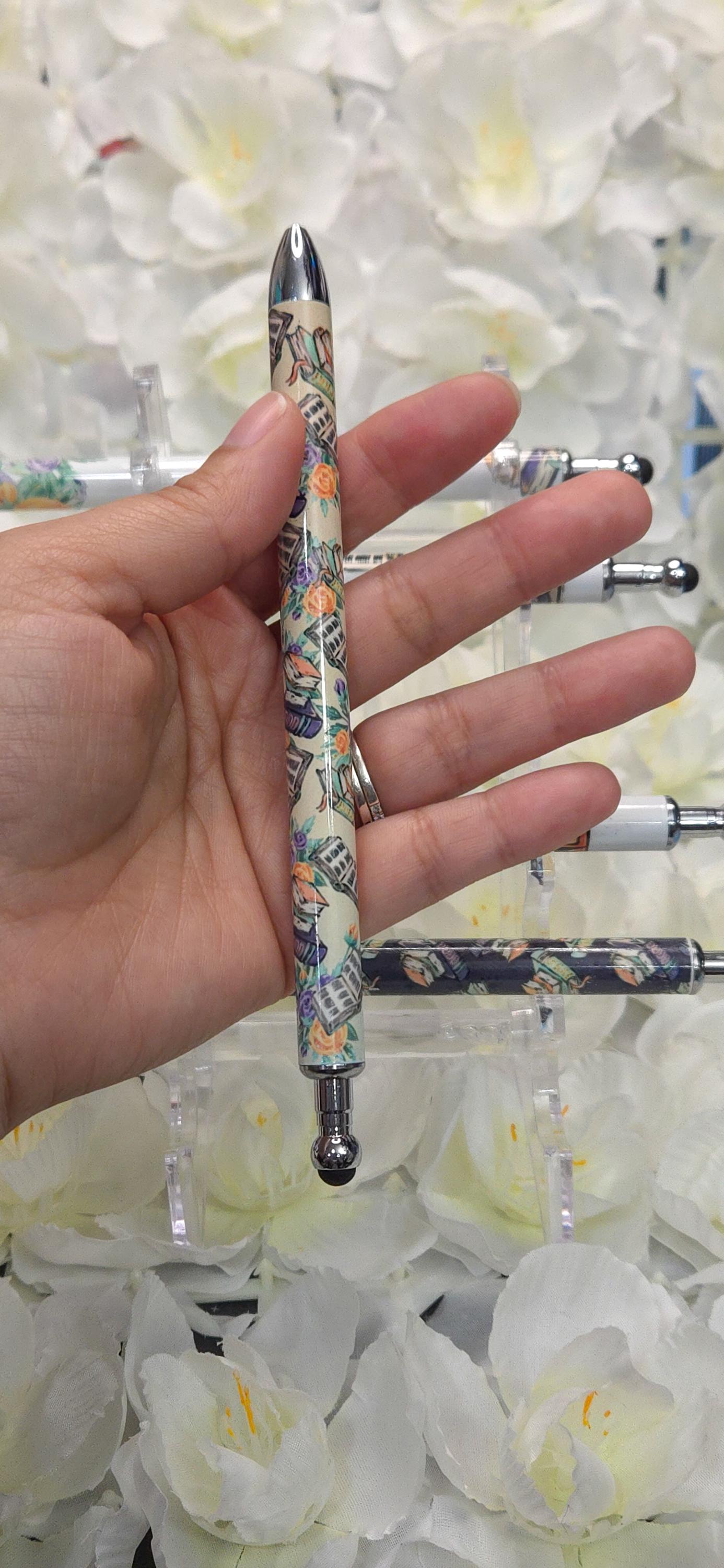 Book Lover Reader Bookish Vibes Refillable Retractable Gel Pen
