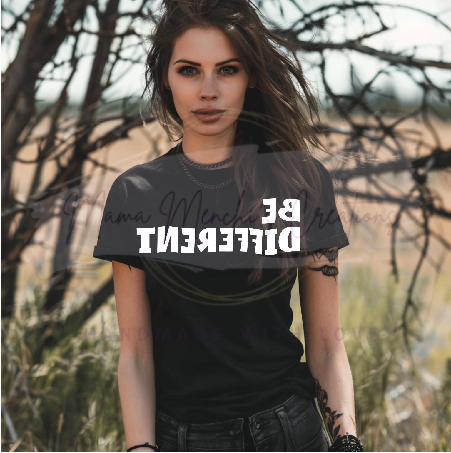 Be Different Sublimation PNG SVG Digital Download