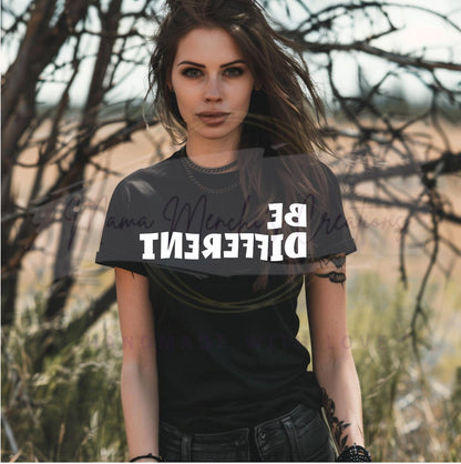 Be Different Sublimation PNG SVG Digital Download