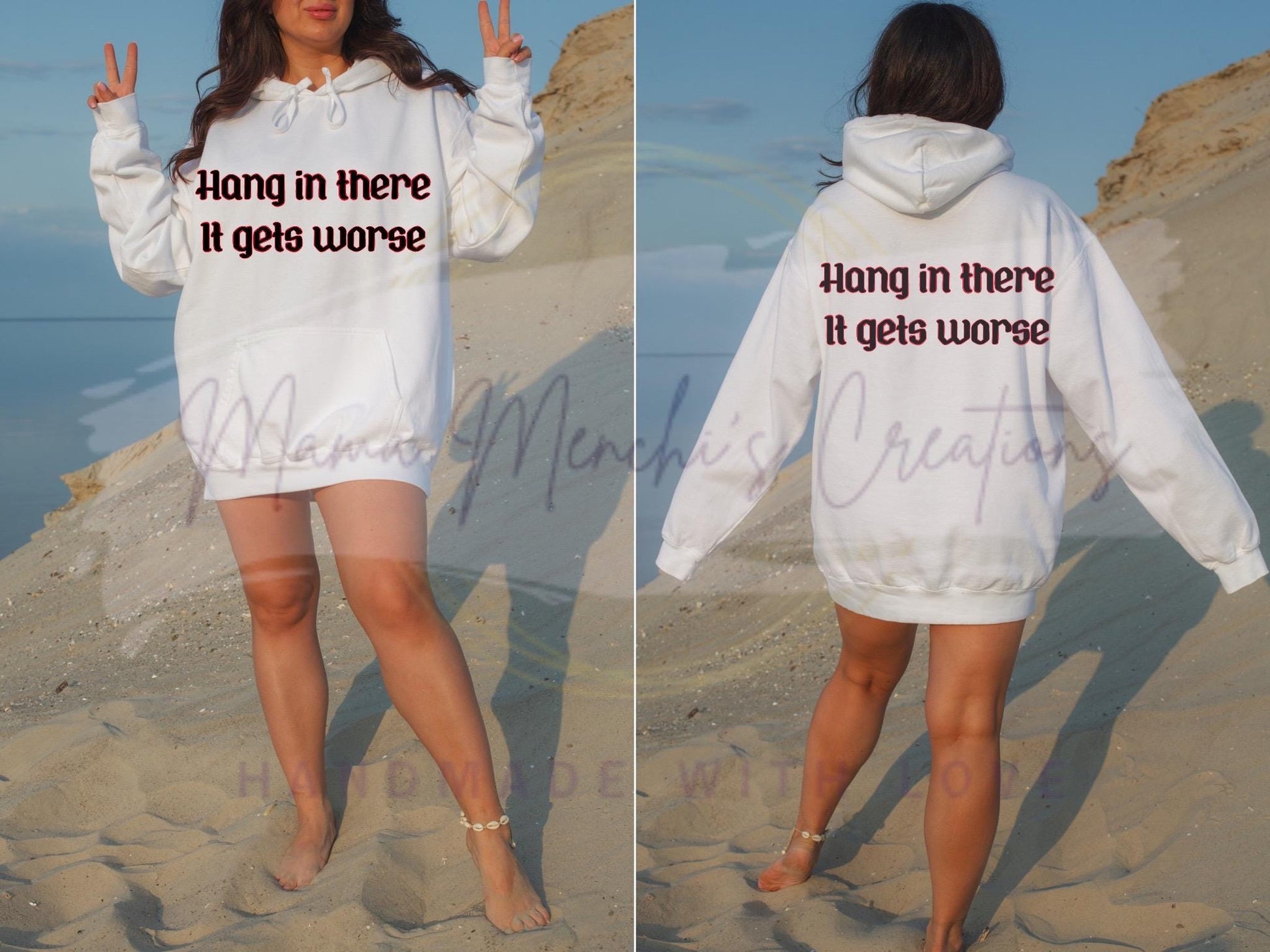 It Gets Worse Dark Humor Sublimation DTF PNG Digital Download