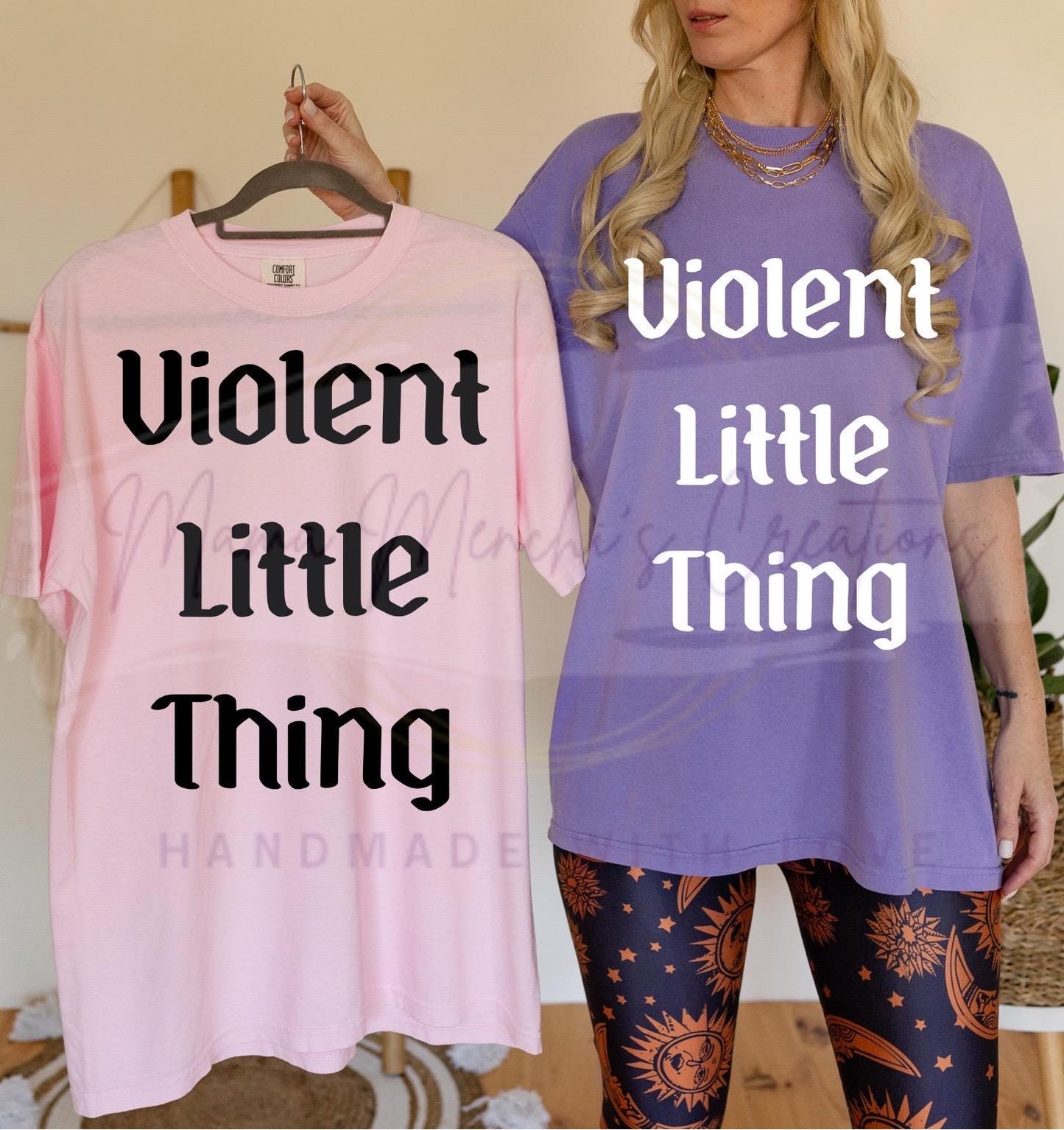 Violent Little Thing Sublimation DTF PNG SVGDigital Download