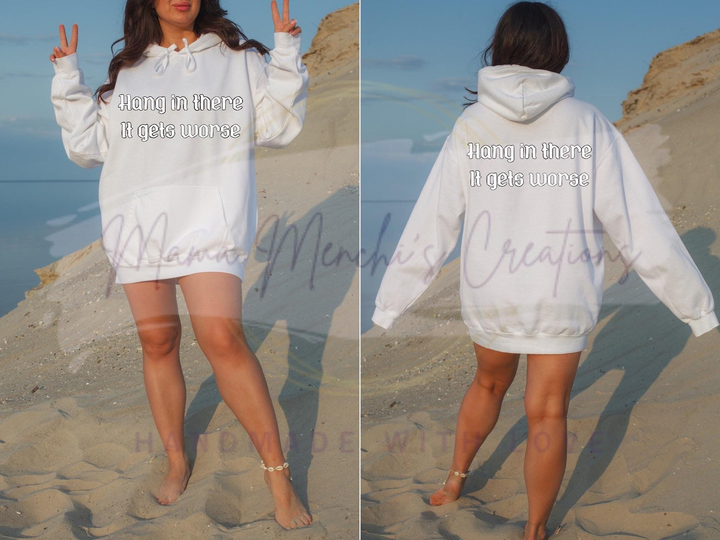 It Gets Worse Dark Humor Sublimation DTF PNG Digital Download