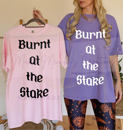 Burnt at the Stake Witchy Sublimation DTF PNG Digital Download