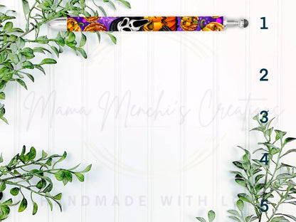Spooky Horror Ghost Face Pen Refillable Gel Pen