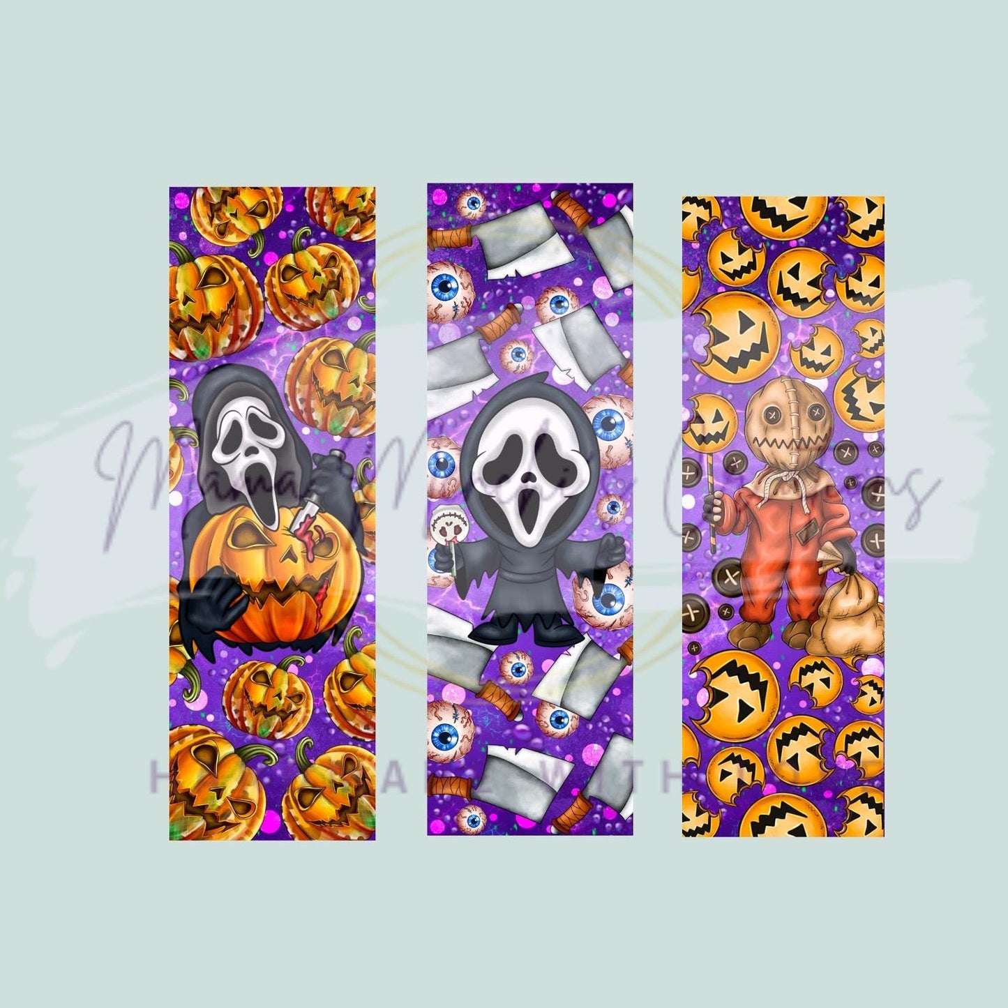 Spooky Horror Ghost Face Pen Refillable Gel Pen