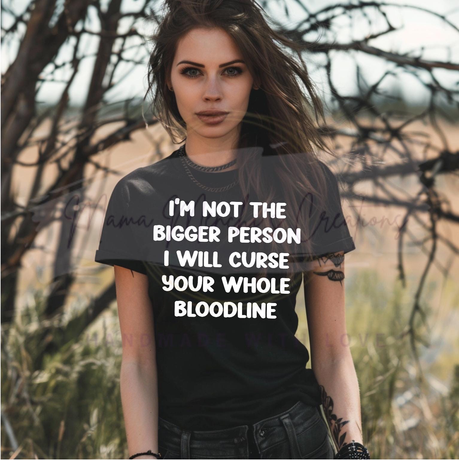 Cursed bloodline Sublimation DTF PNG Digital Download