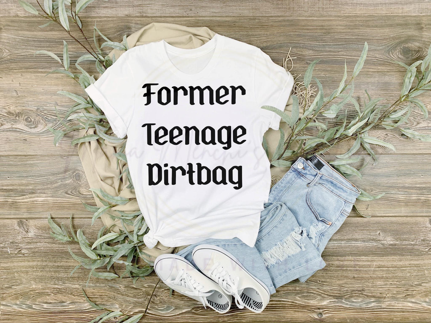 Former Teenage Dirtbag Sublimation DTF PNG Digital Download
