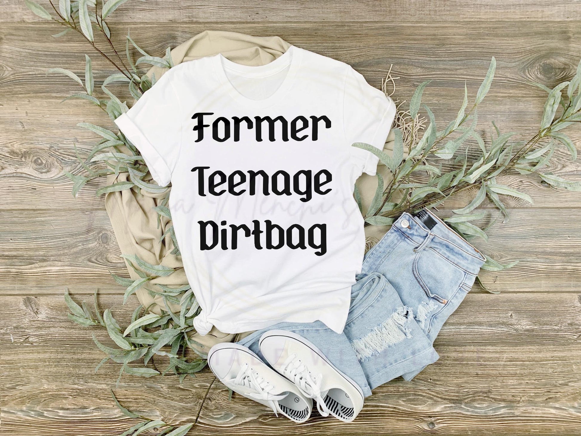 Former Teenage Dirtbag Sublimation DTF PNG Digital Download