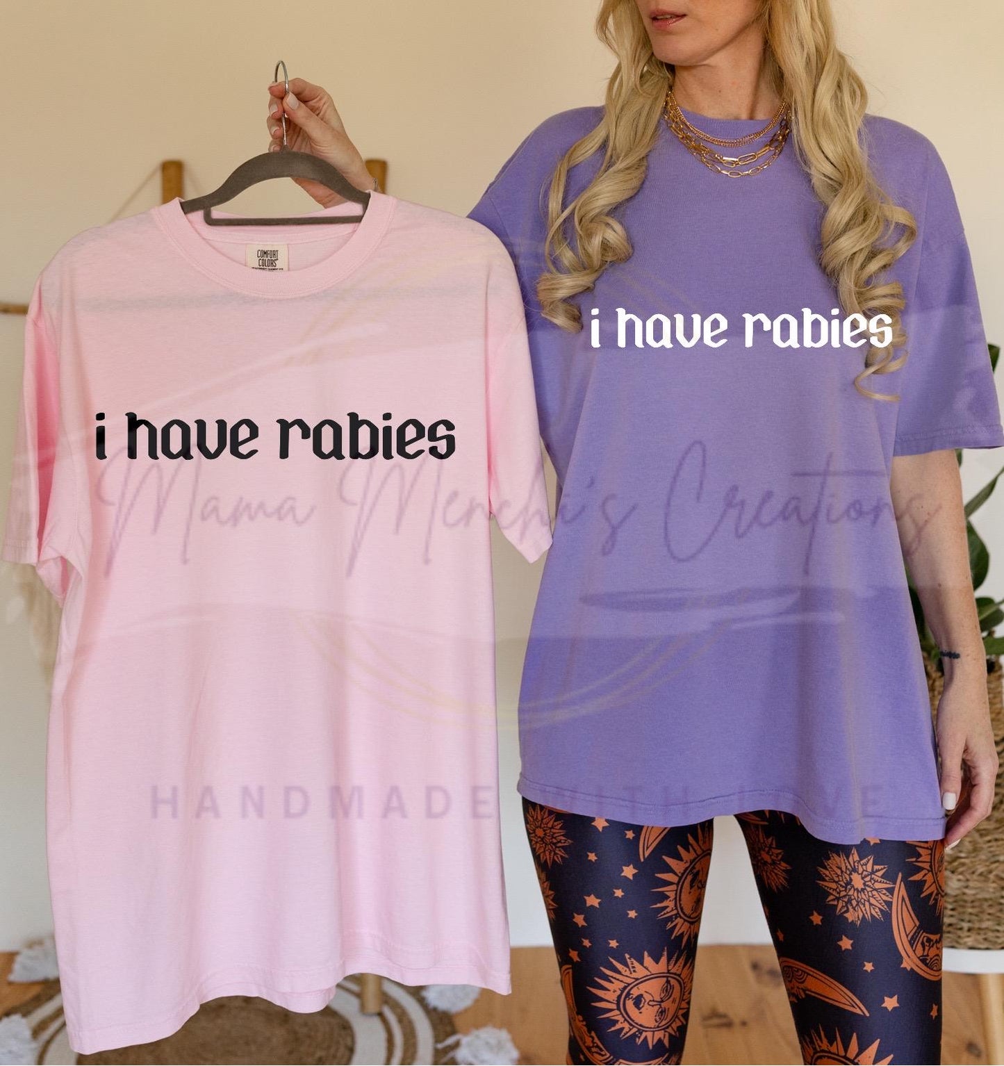 I have Rabies dark humor Sublimation DTF PNG Digital Download