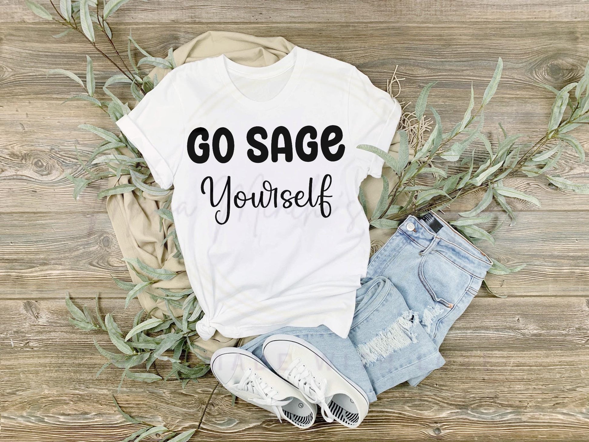Go Sage Yourself Witchy Sublimation DTF PNG Digital Download