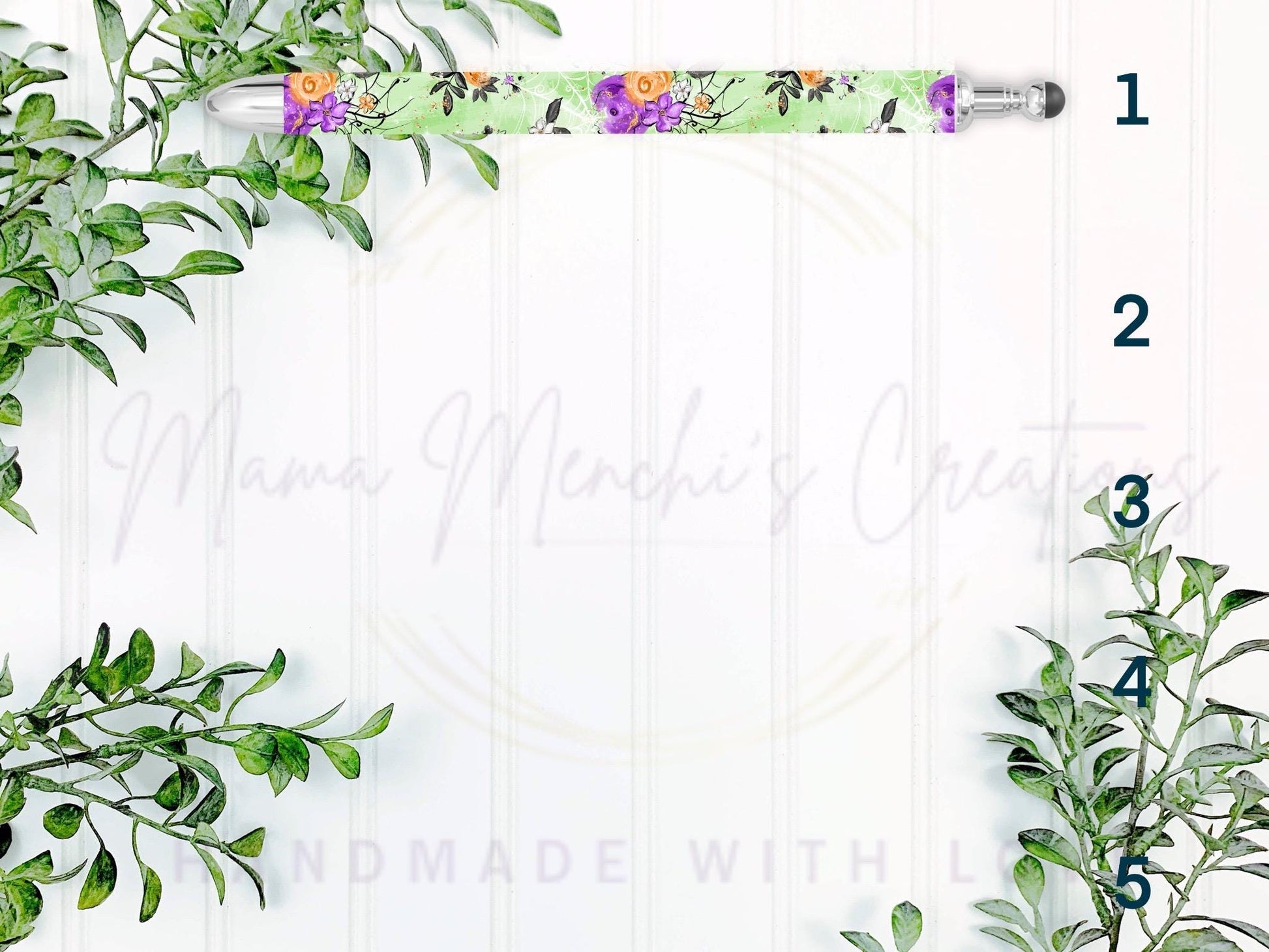 Pastel Spooky Halloween Refillable Gel Pen