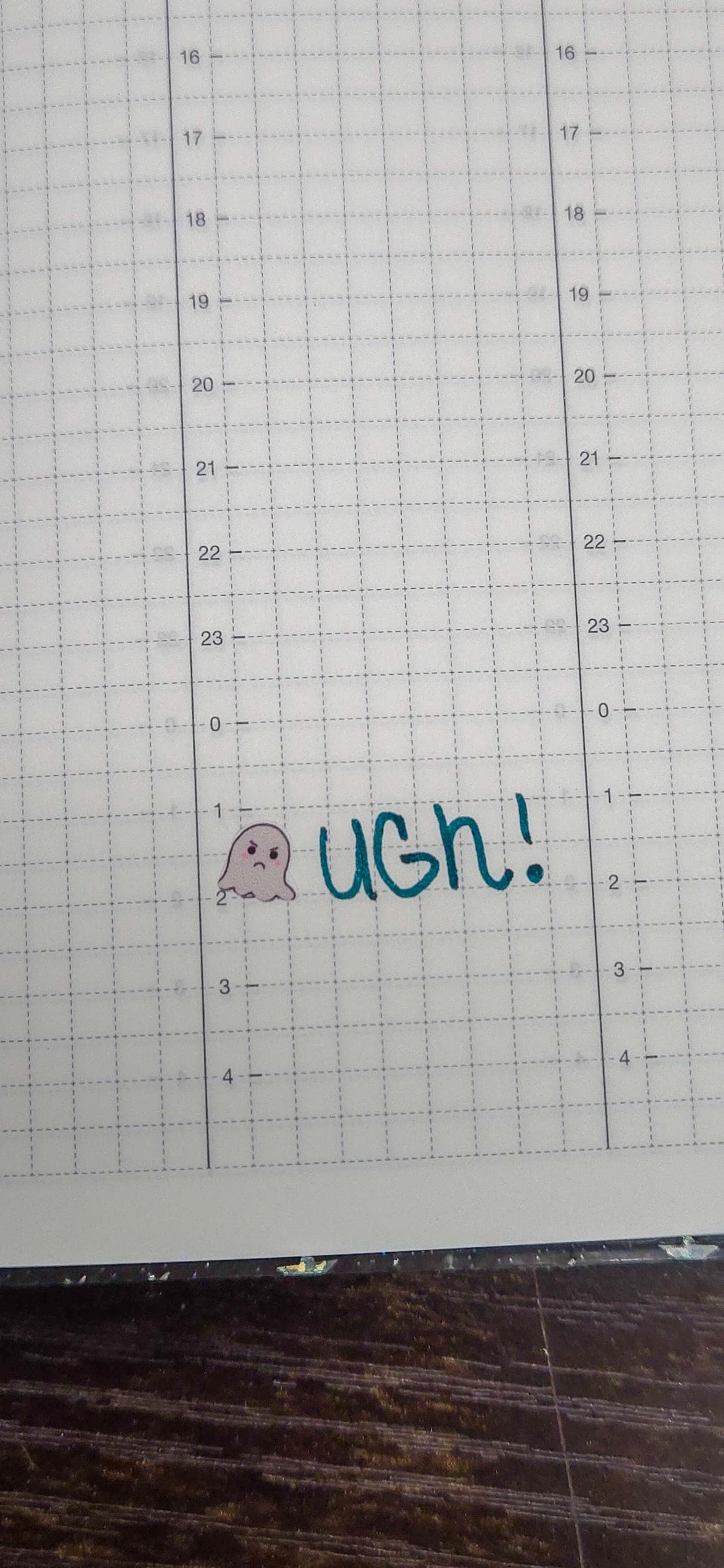 Tiny Ghost Emojis Matte Bujo Journal Planner deco Sticker Sheet