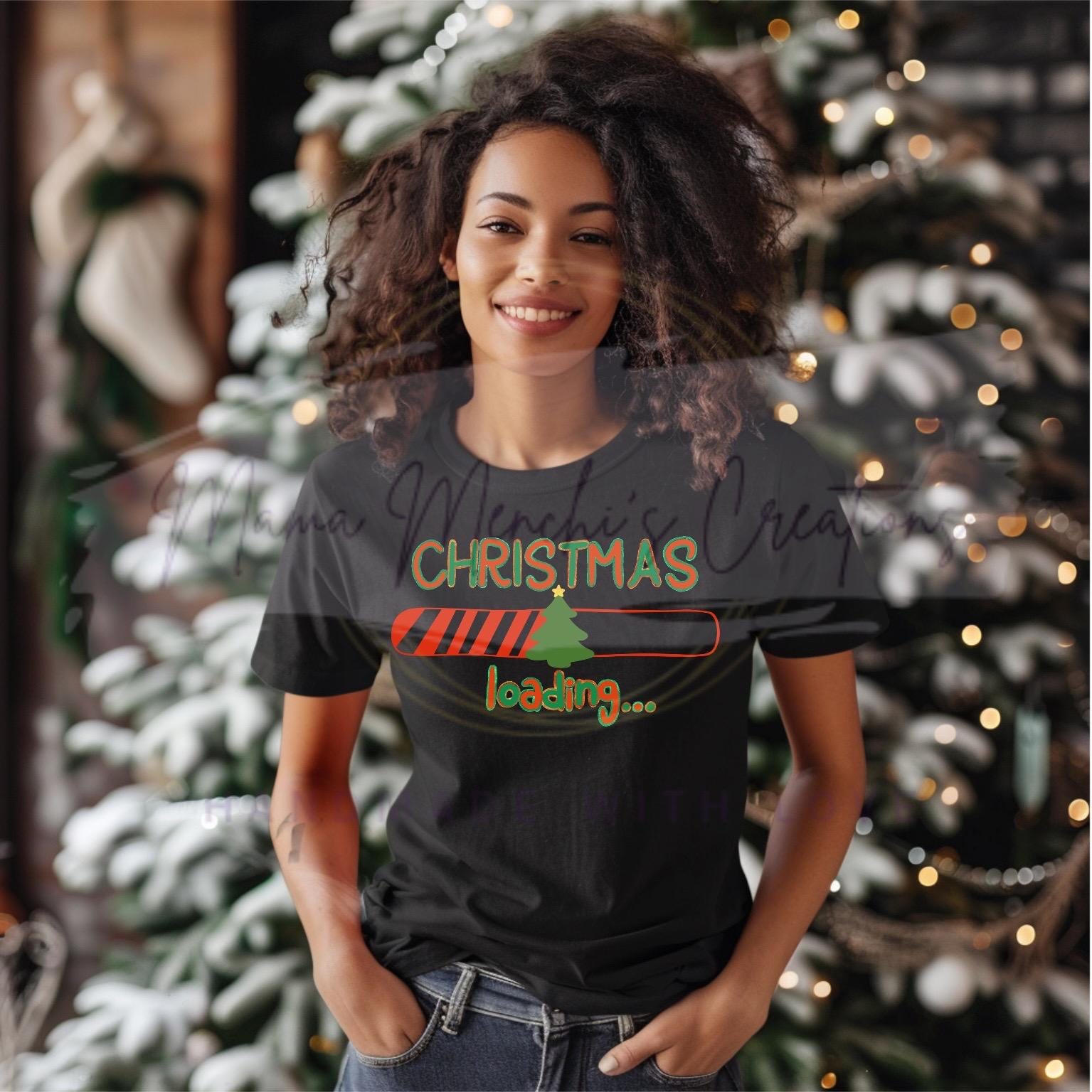 Christmas Loading Winter Season Sublimation DTF PNG Digital Download