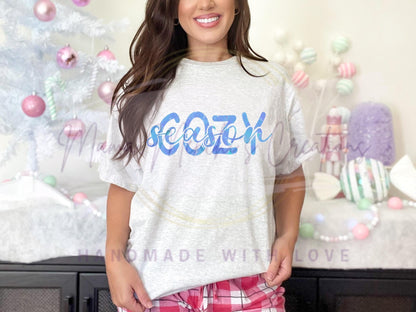 Cozy Season Christmas Winter Sublimation DTF PNG Digital Download