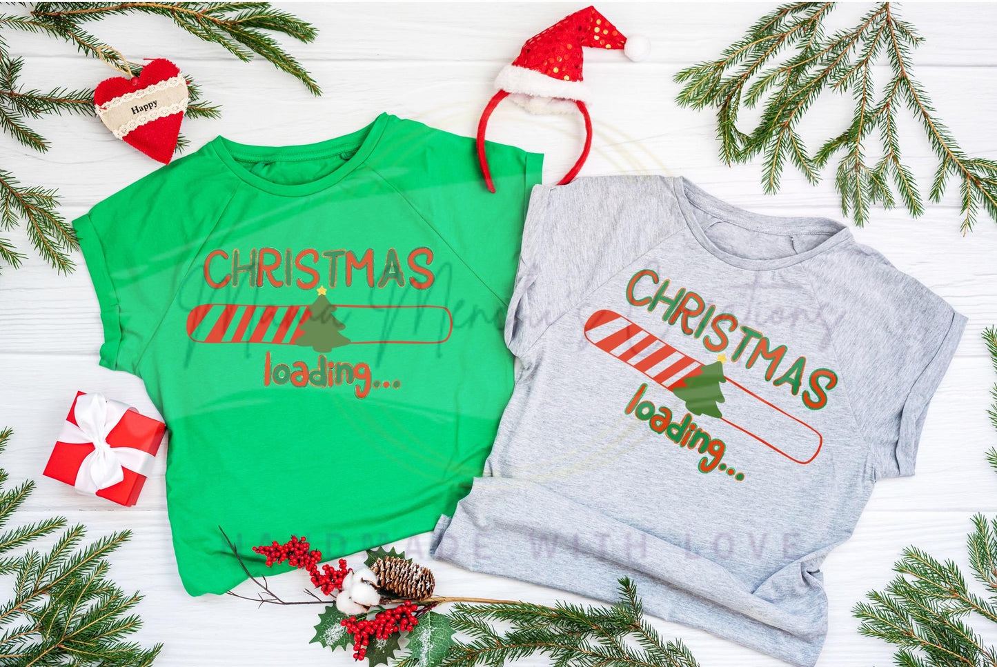 Christmas Loading Winter Season Sublimation DTF PNG Digital Download
