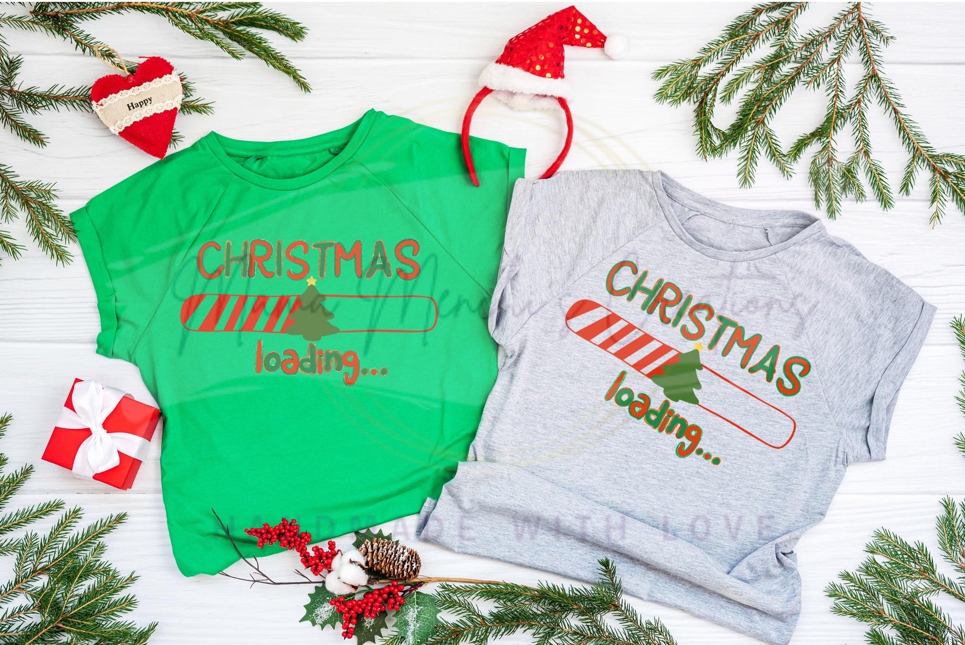 Christmas Loading Winter Season Sublimation DTF PNG Digital Download