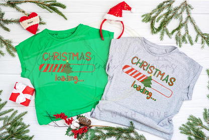 Christmas Loading Winter Season Sublimation DTF PNG Digital Download