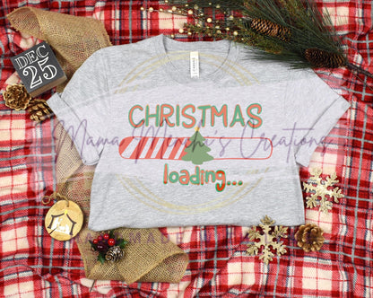 Christmas Loading Winter Season Sublimation DTF PNG Digital Download