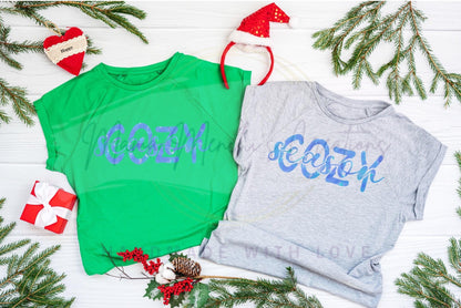 Cozy Season Christmas Winter Sublimation DTF PNG Digital Download