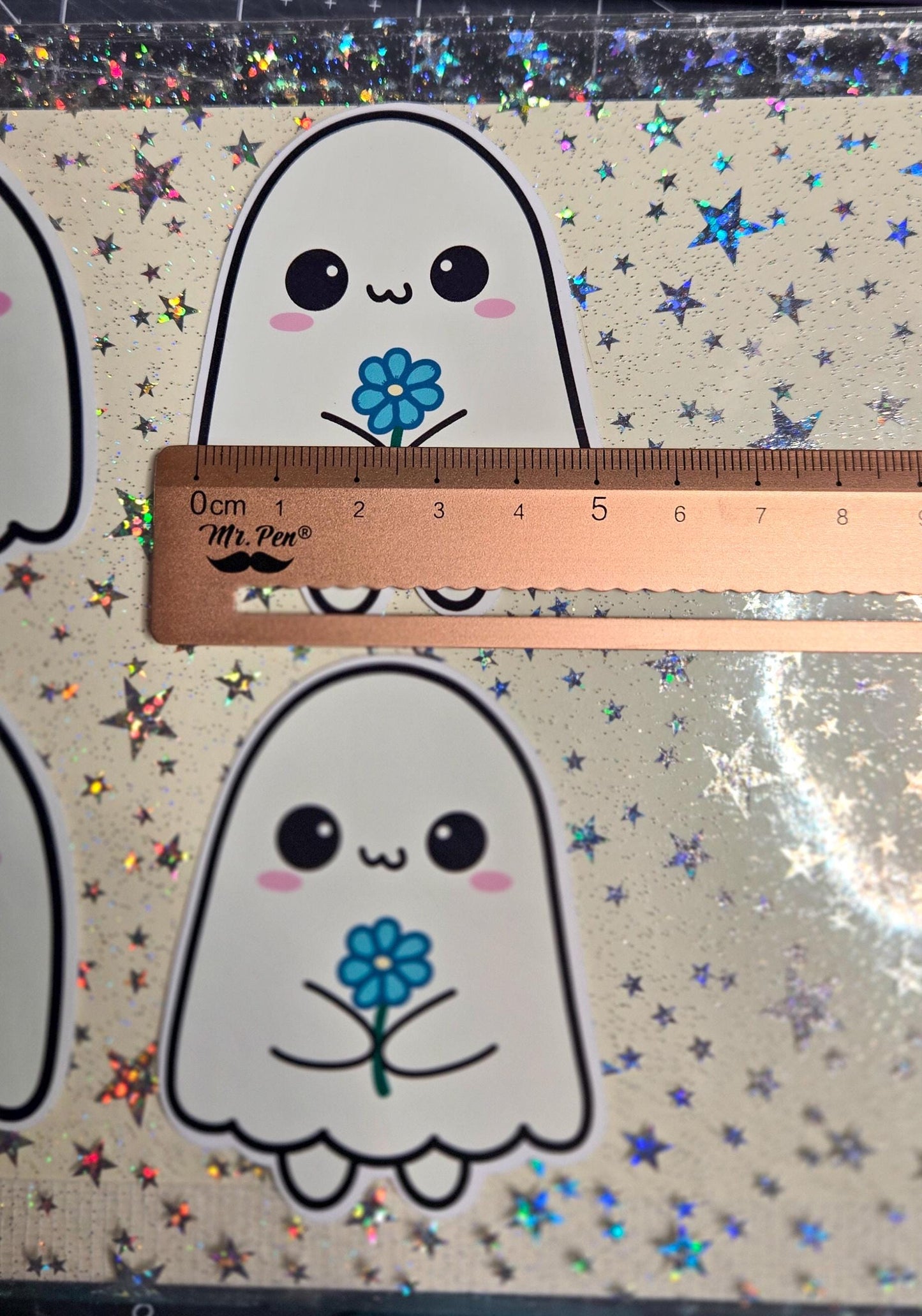 Ghost Stickers | Heart & Flower, Bujo Planner Stickers