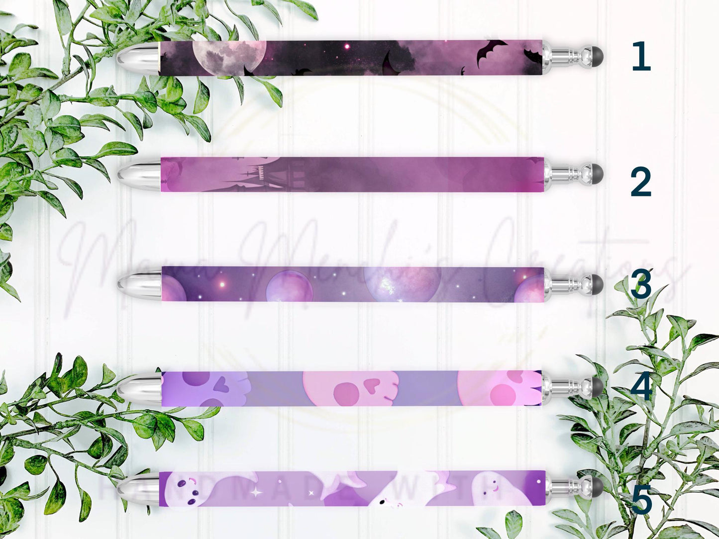 Spooky Pastel Refillable Retractable Gel Pen