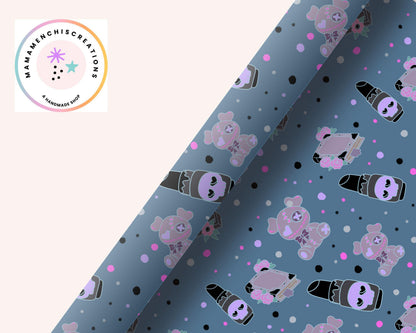 Spooky Goth 12x12 Repeating Pattern Digital Paper sublimation PNG Digital Download